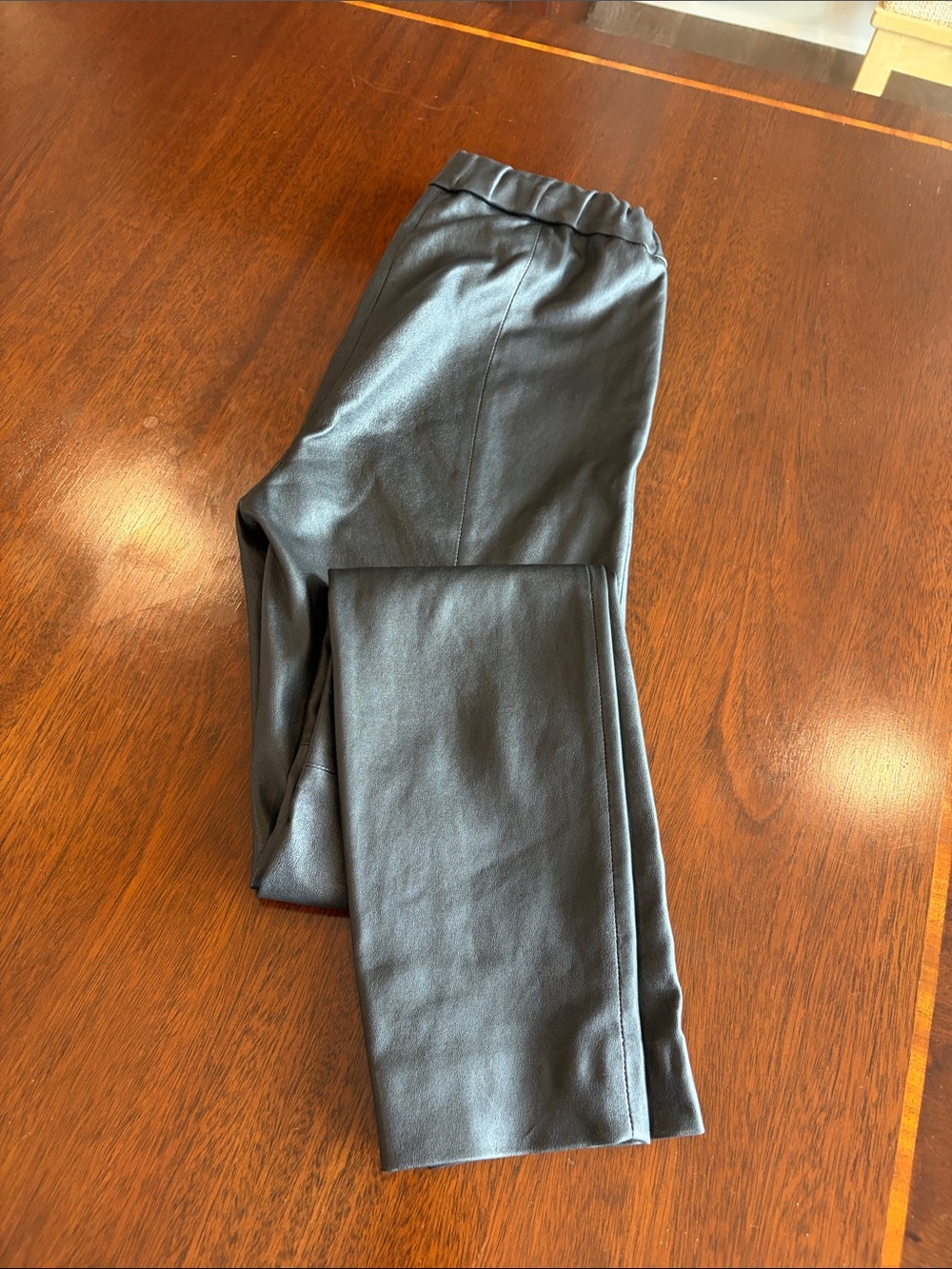 J. Crew Collection Real Leather leggings Size 2
